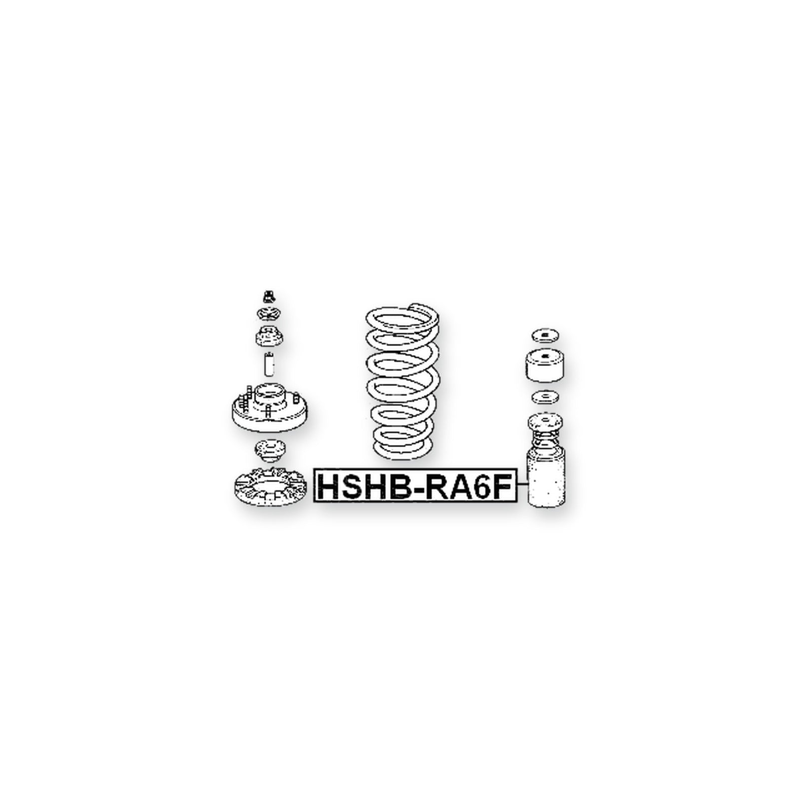 Honda 3.2TL UA5 Front Shock Absorber Boot