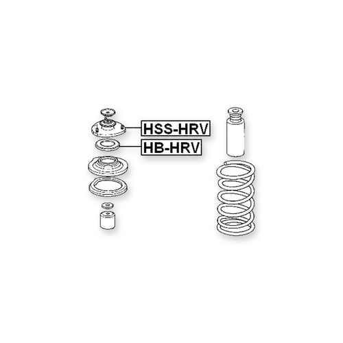 Acura Mdx YD1 Front Shock Absorber Mounting
