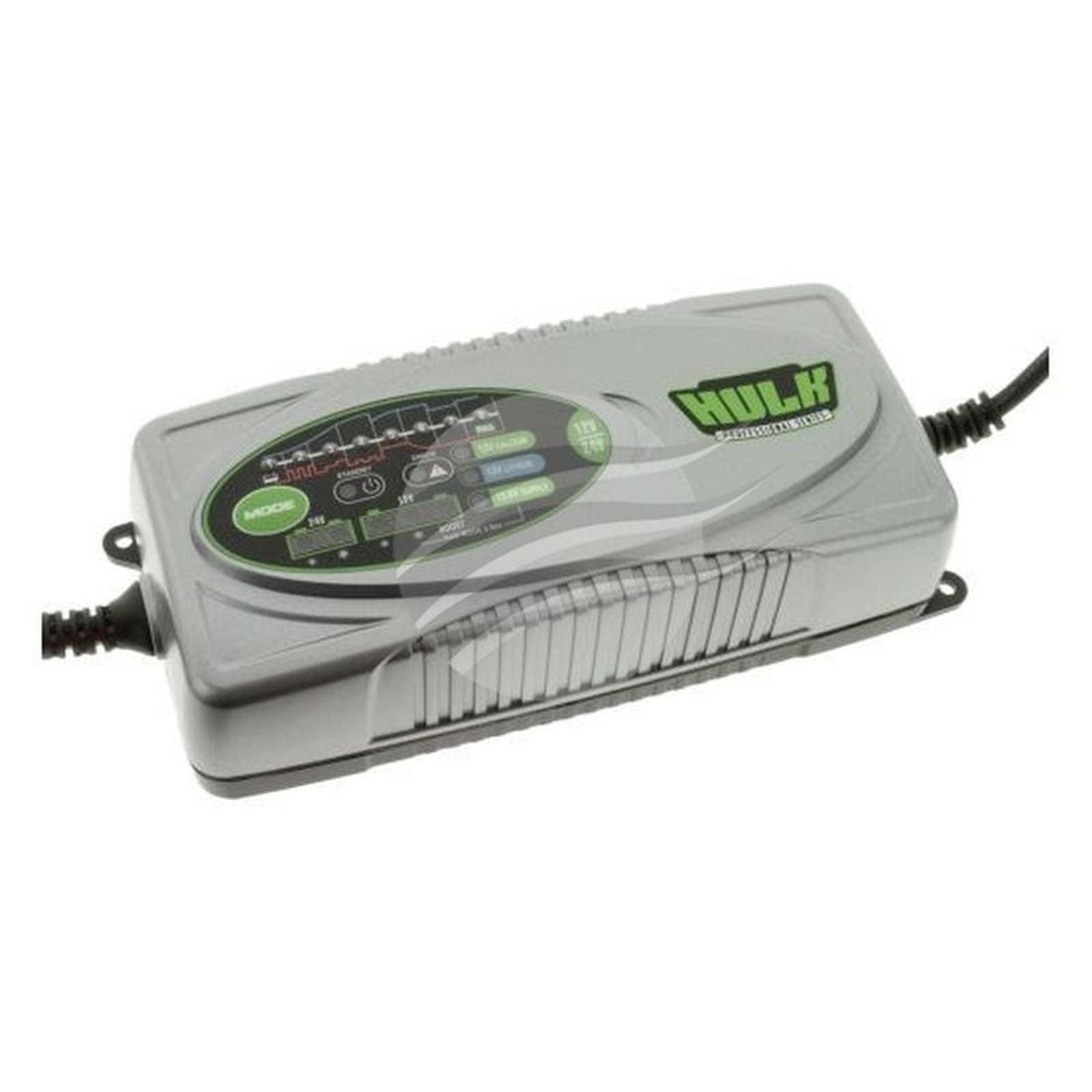 Battery Charger 12/24V 8 Stage 7.5amp Fully Automatic, Boost & Supply Hulk Profe