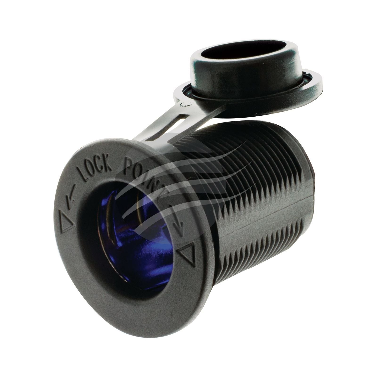 Accessory Power Socket With Blue LED 12/24v 20a @12v *can Use Hu6620* Hulk 4x4