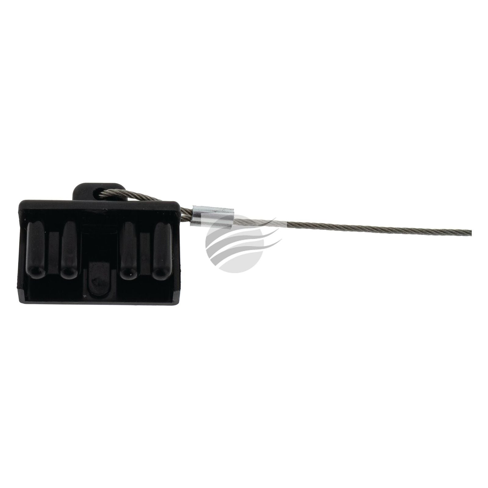 Black Plastic Cover T/S 50amp Connector W/ Steel Loop Cable Hulk 4x4