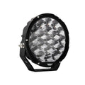 7" RND LED Driving Lamp Drivng Beam 9-36V 106W 19 Led's Black 11,000lms Hulk 4x4