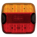 LED Stop/tail/indicator Lamp 9-33V W/ Reflex Reflector 0.5m Lead 104x94x20mm Hul