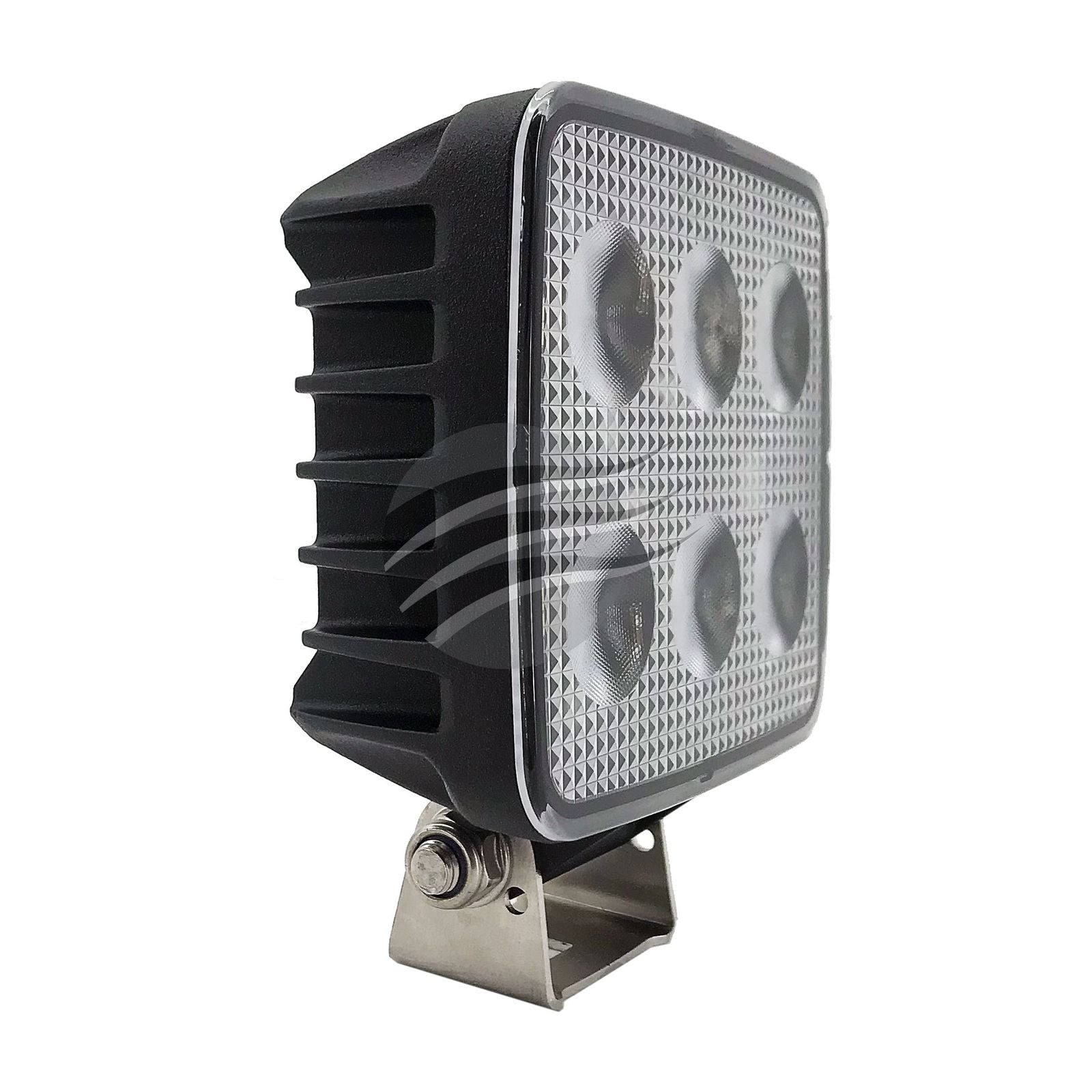 Hulk 4X4 LED Square Worklamp Flood Beam 60 Deg 9-36V 24W 24 Leds Black Hsng 2,80