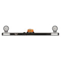 Hulk 4X4 Minebar 1275mm 12/24v W/97db Alarm 2x LED Comb Lmps & Amber LED Beacon