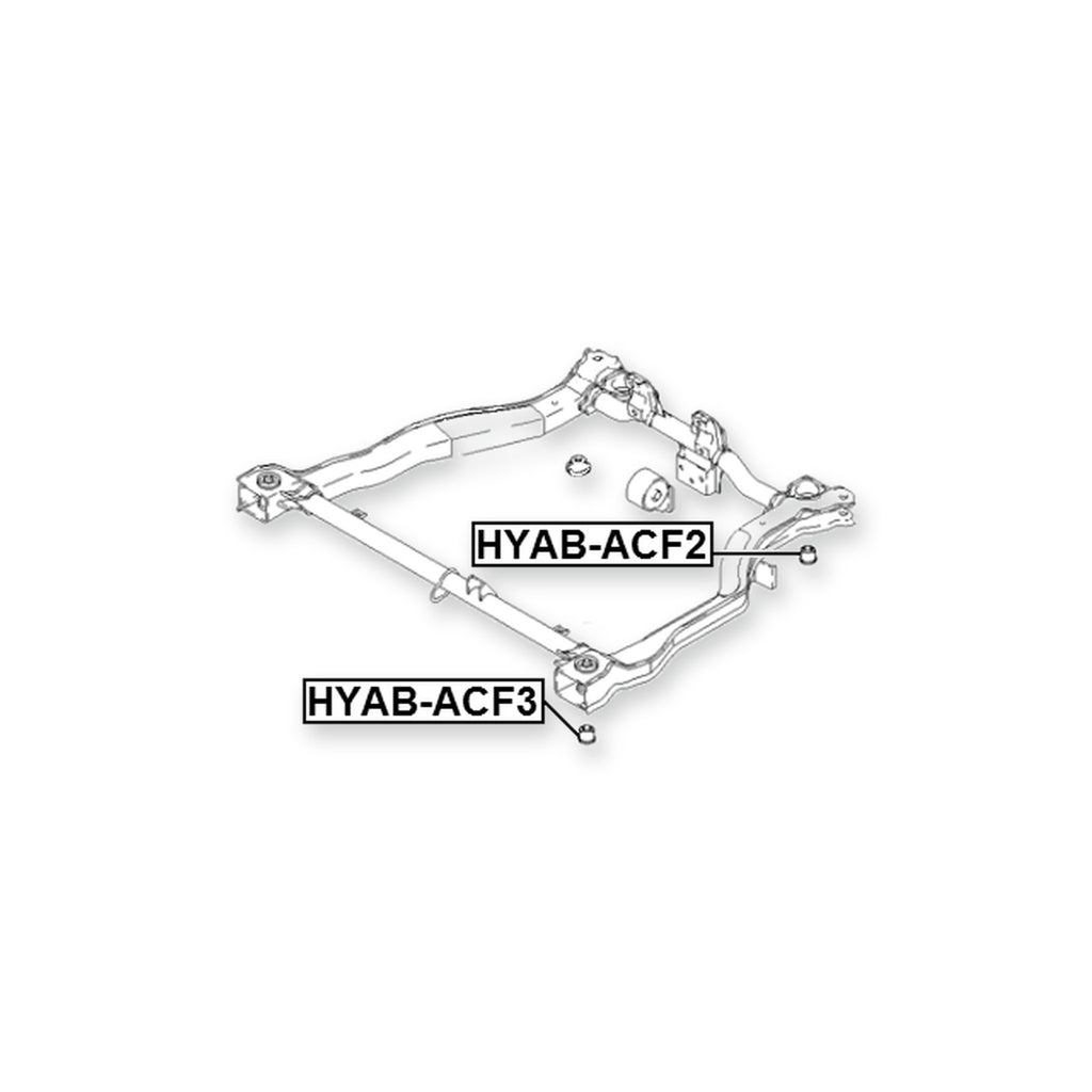 Hyundai Accent Lower Subframe Bushing