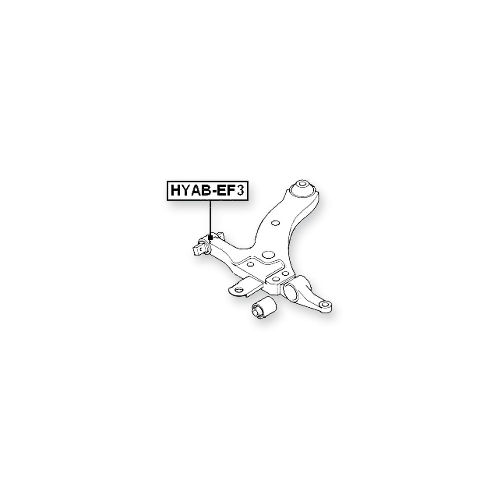 Hyundai Grandeur Front Lower Arm Bushing