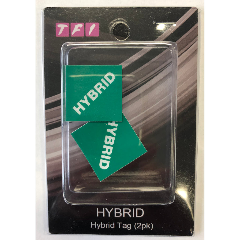 TFI Racing Hybrid Number Plate Decal Kit Set of 2