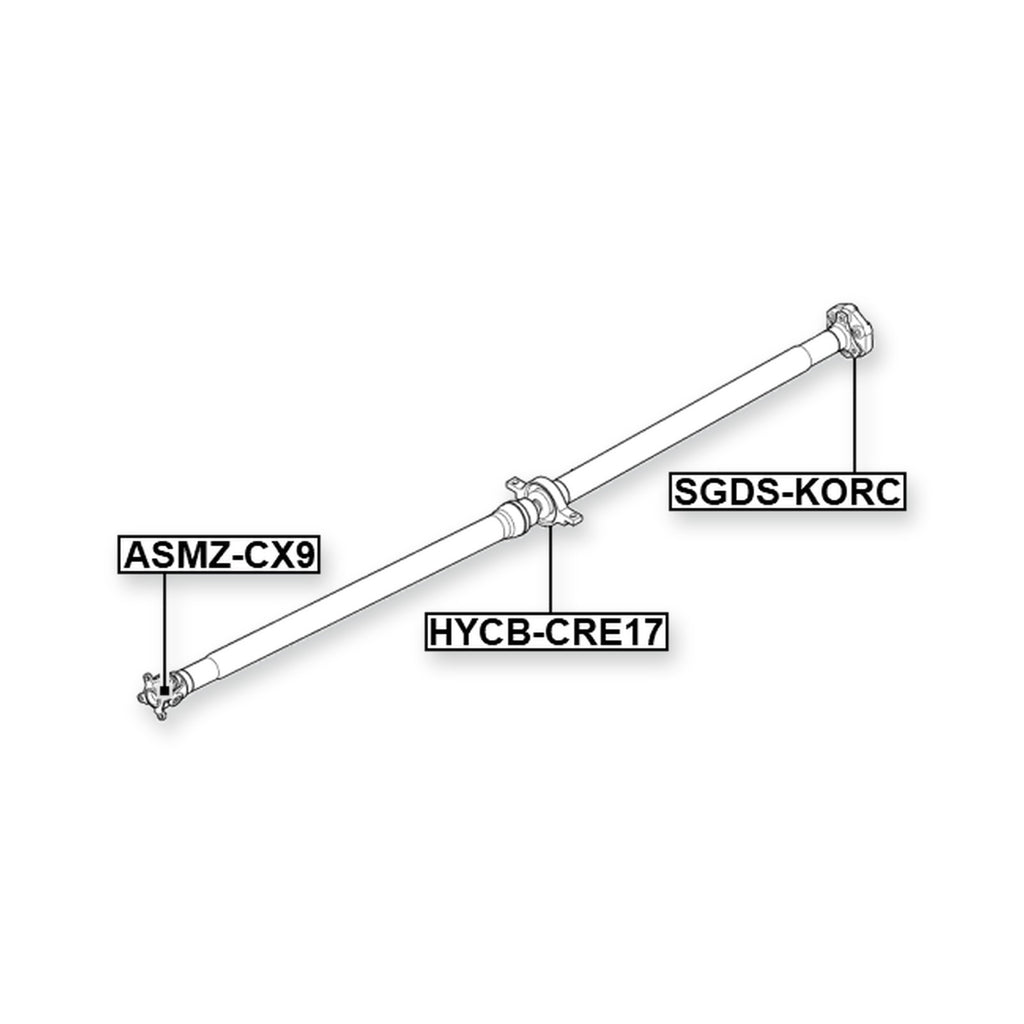 Hyundai Creta Drive Shaft Bearing (Repair Kit)