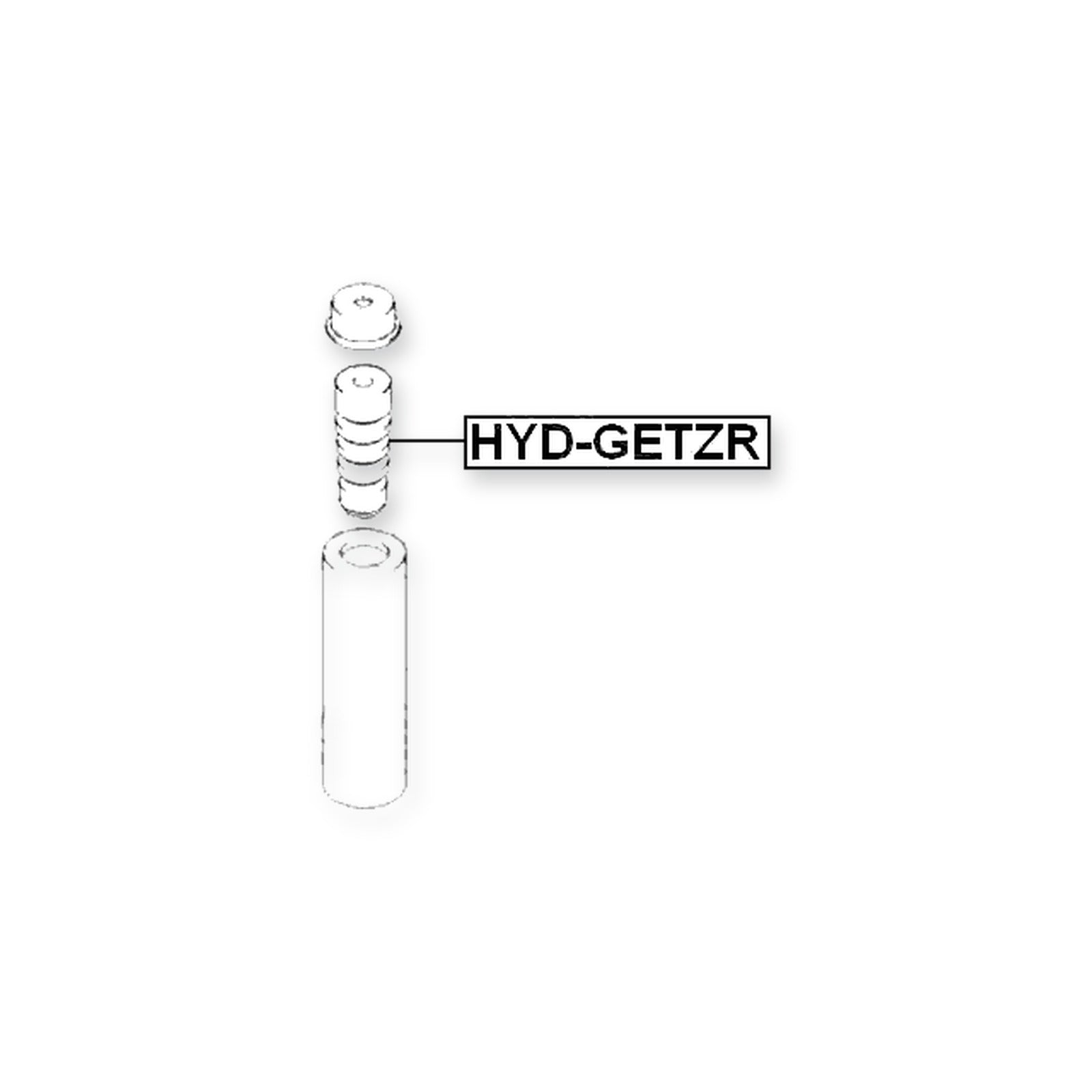 Hyundai Accent Rear Shock Absorber Jounce Bumper o 2006