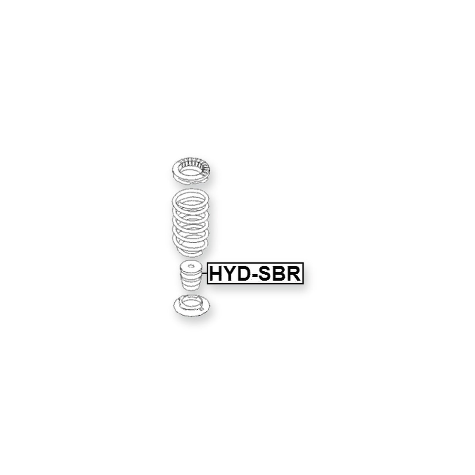 Kia Cerato Rear Shock Absorber Jounce Bumper