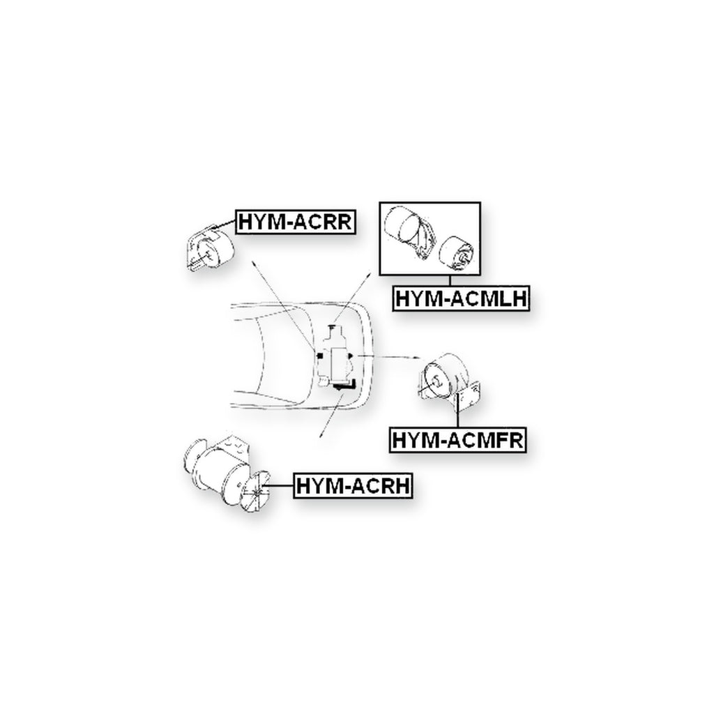 Hyundai Accent Rear Engine Mount