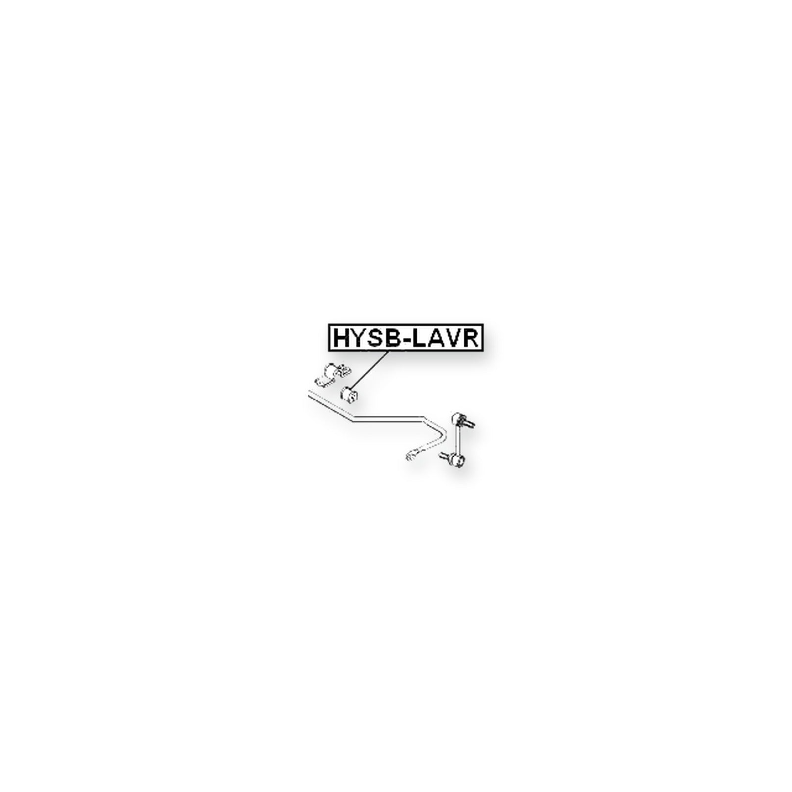 Hyundai Lavita Rear Stabilizer Bar Bush D15.8 o 2006