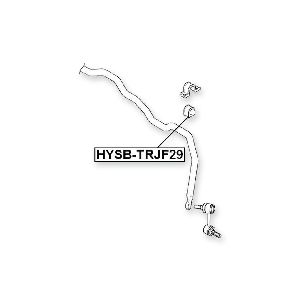 Hyundai Trajet Front Stabilizer Bar Bush D29 2006-on