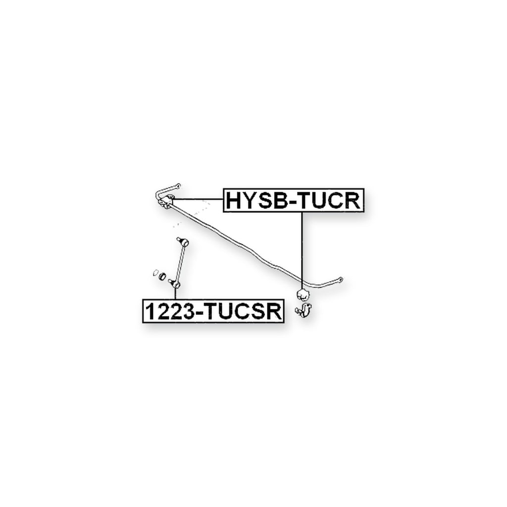 Hyundai Tucson Rear Stabilizer Bar Bush D14.8 2006-on