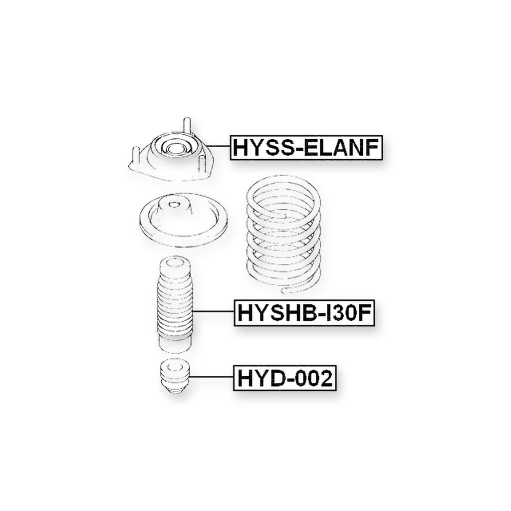 Kia Cerato Front Shock Absorber Mounting 2006-on