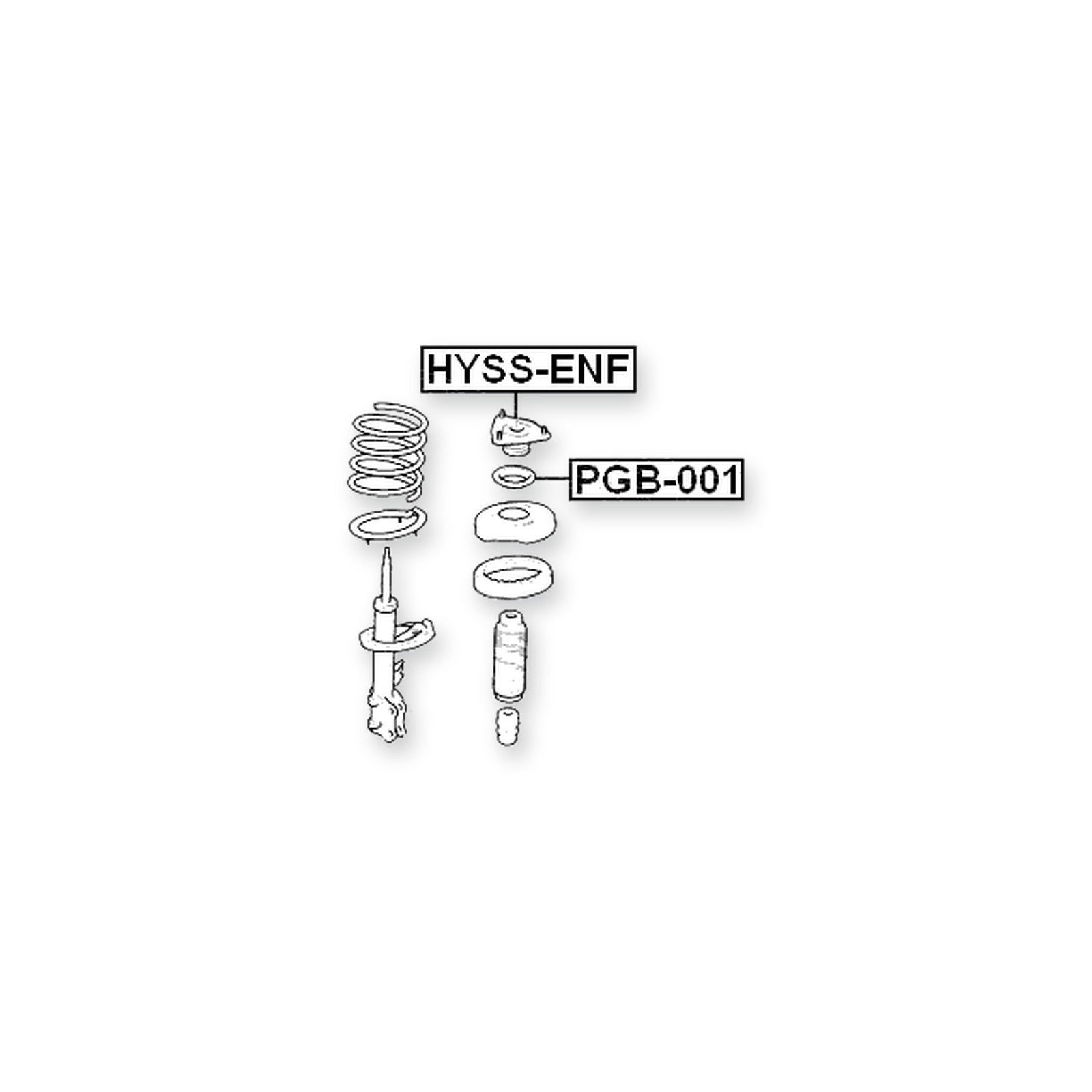 Hyundai Avante Front Shock Absorber Mounting 2006-on