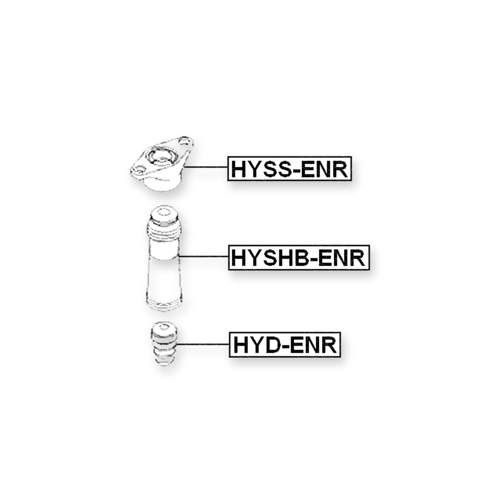 Hyundai Avante Rear Shock Absorber Mounting 2006-on