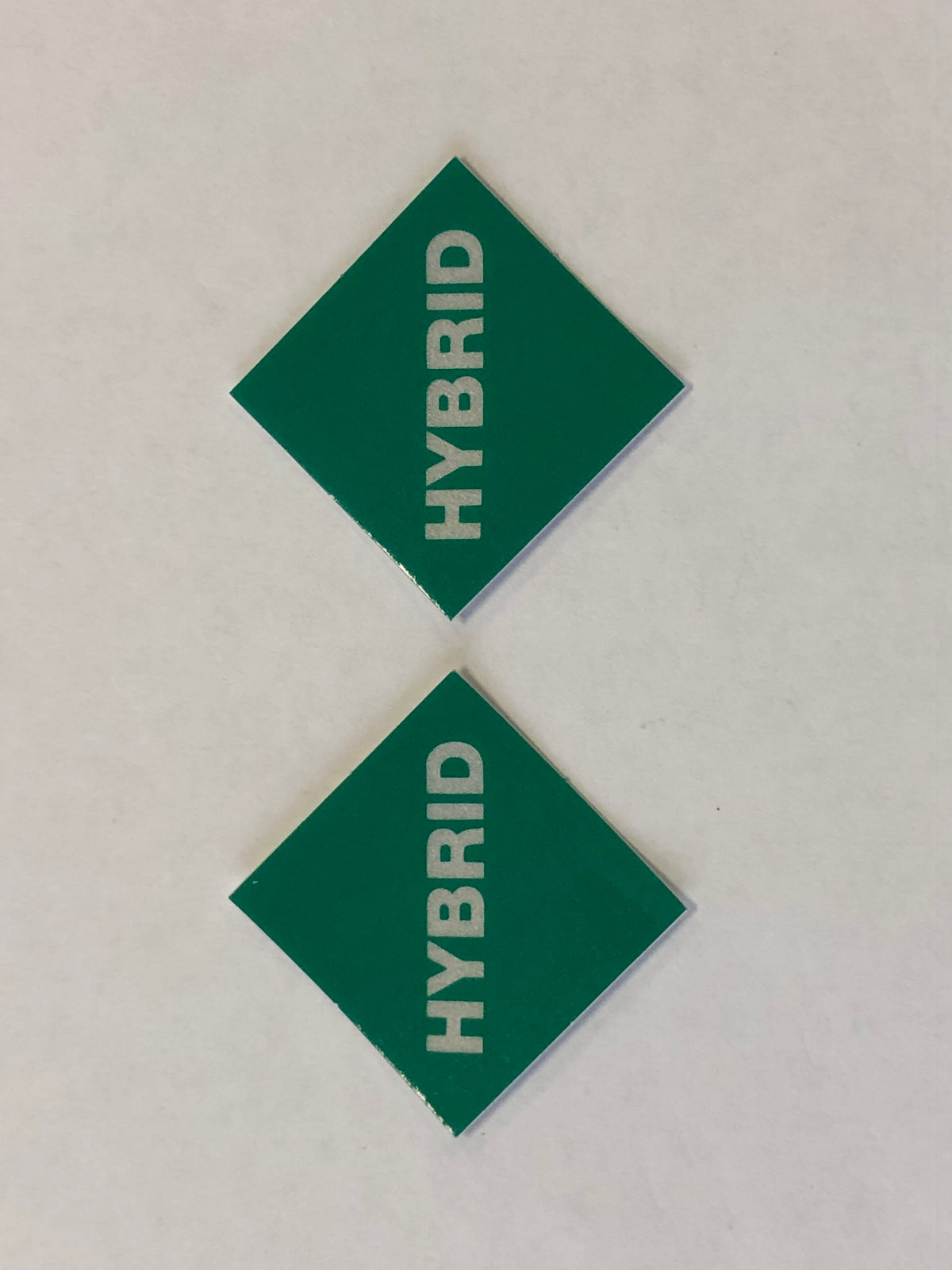TFI Racing Hybrid Number Plate Decal Kit Set of 2
