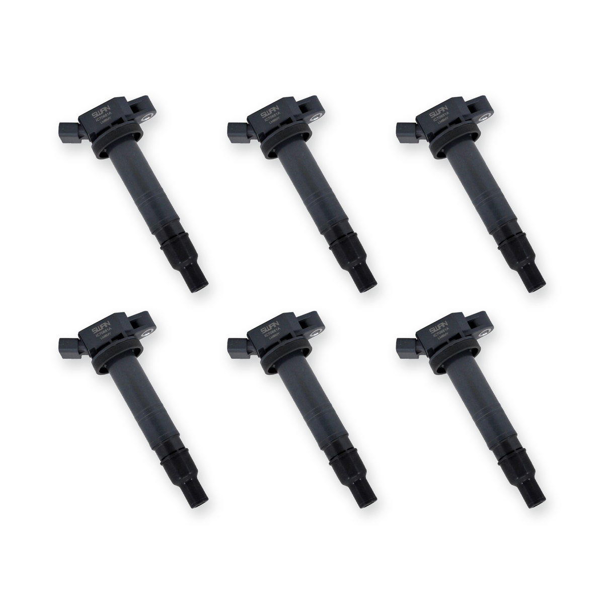 6x SWAN Ignition Coil for Toyota HiLux TGN16R 2.7L 2TR-FE