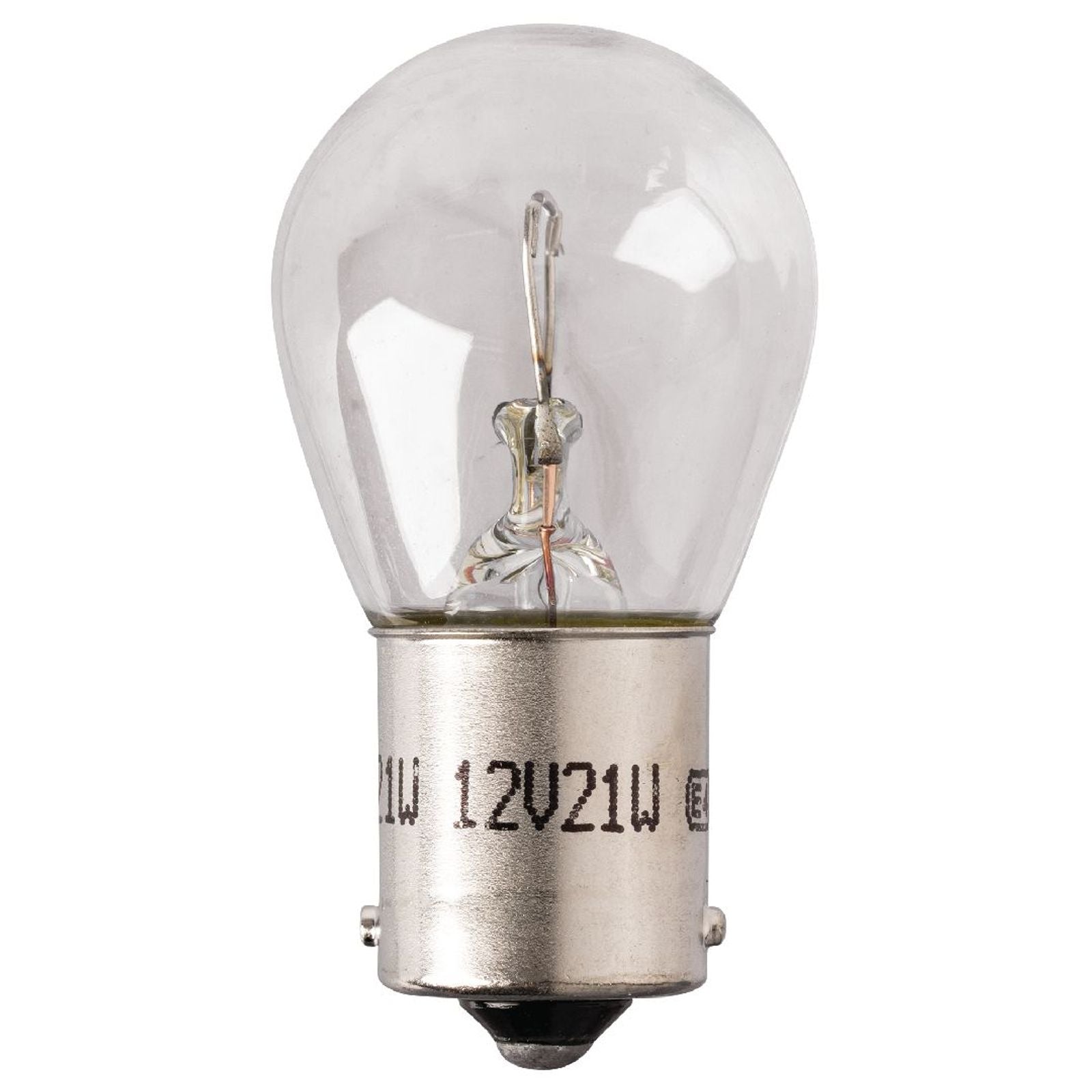 Bayonet Globe P21W BA15S 12V 21W P21W Base Clear Box of 10 Ignite