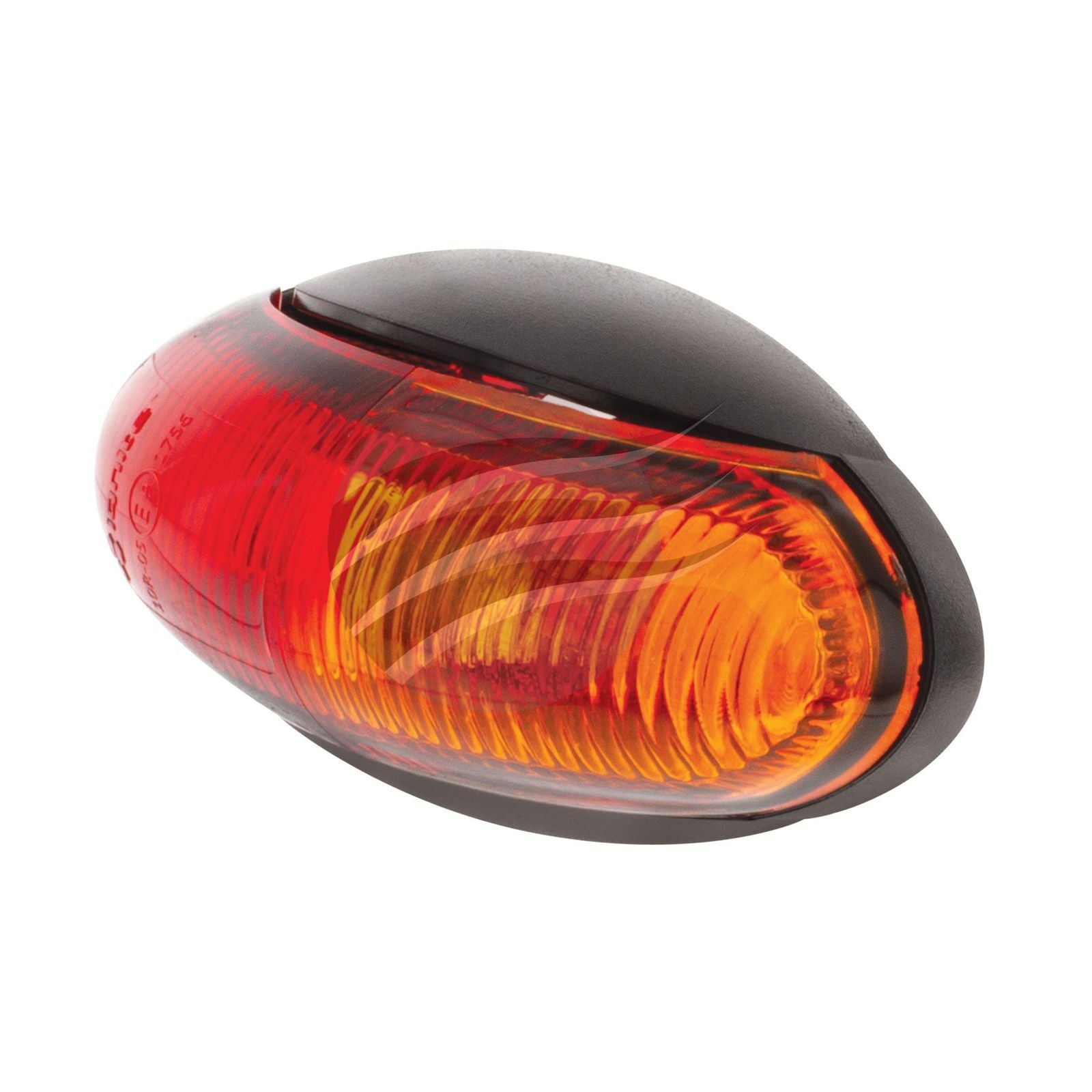 LED Amber/red Side Marker Lamp 10-30V 4 Led's BLK Hsng Colour Lens 60 X 34 X 26m