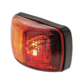 LED Amber/red Side Marker Lamp 10-30V 4 Leds BLK Hsng Amb/red Lens 57 X 35 X 21m