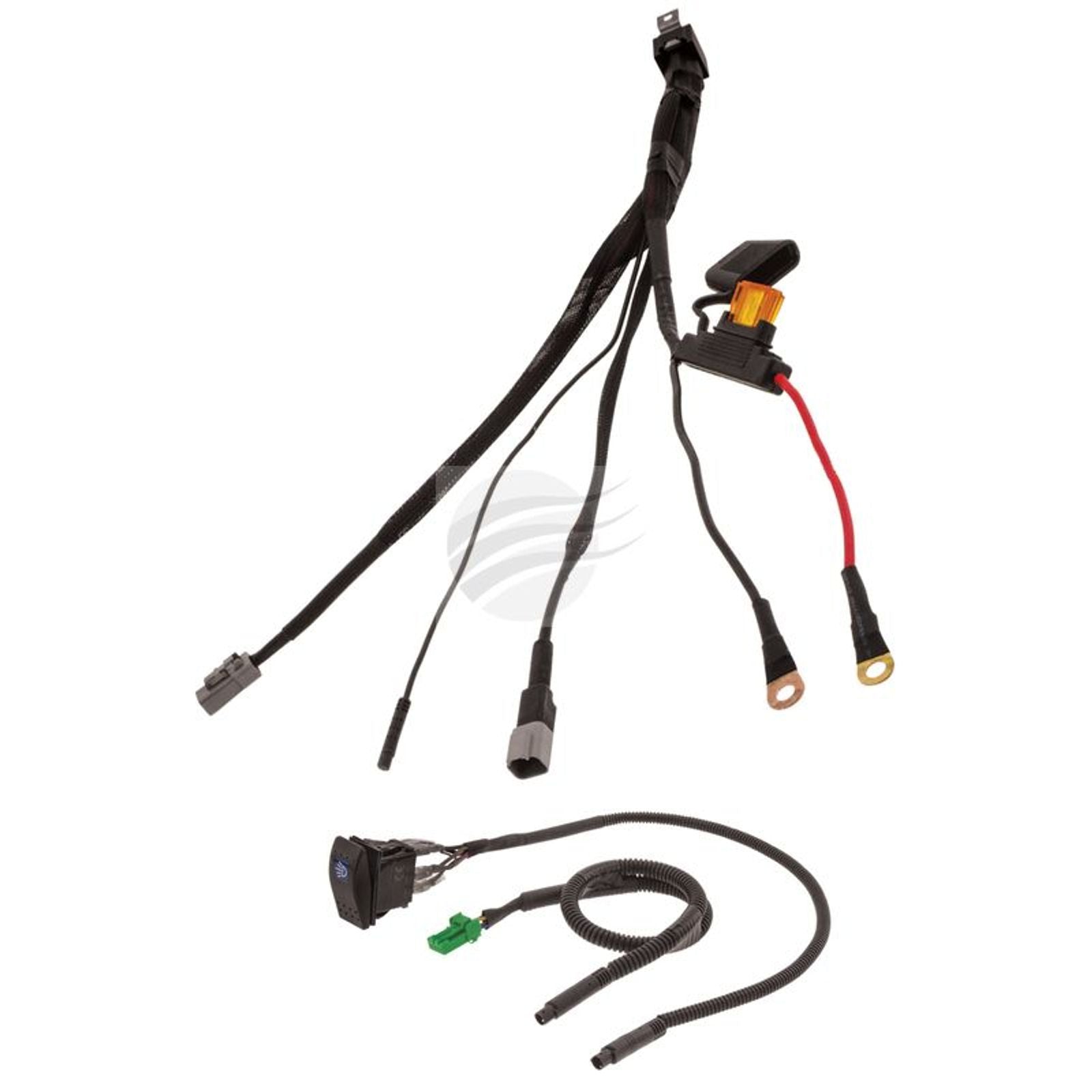H/dty 12V 60amp Wiring Harness T/S Driving Lights & Lightbars Ignite