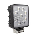 LED Square Worklamp Flood Beam 60 Deg 9-36V 36W 36 Leds Black Hsng 3,600lmn IP68