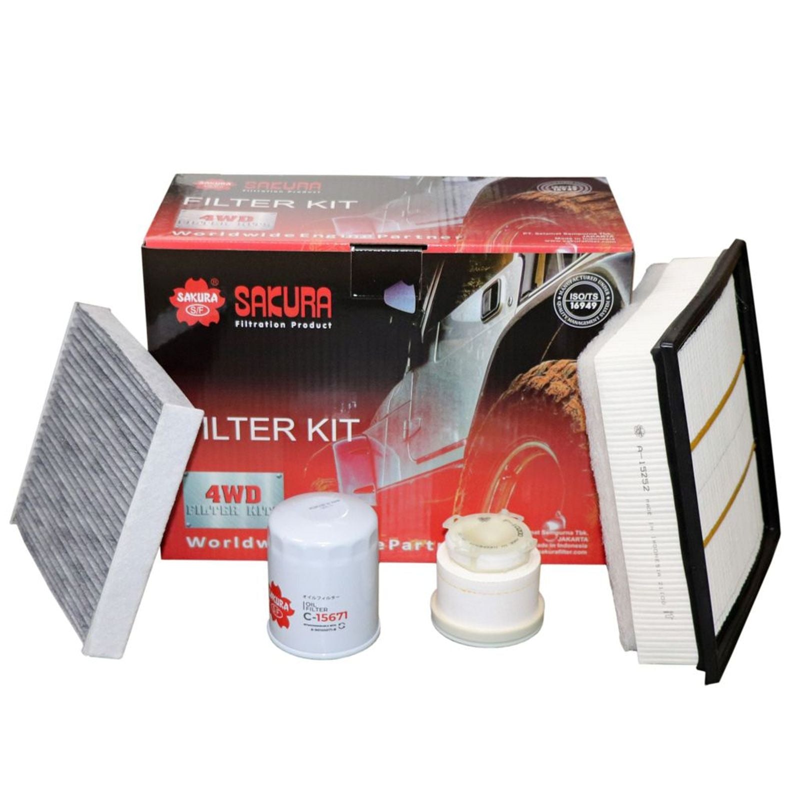 Filter Service Kit for Isuzu D-max Mu-x 7/2020