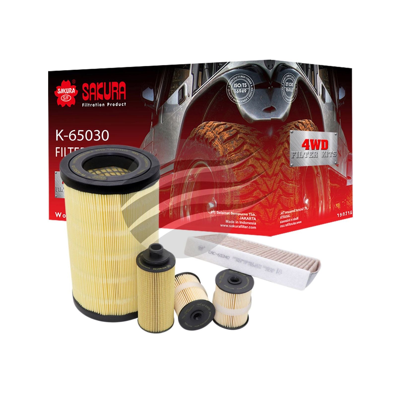 Sakura Filter Service Kit K-65030 for Holden