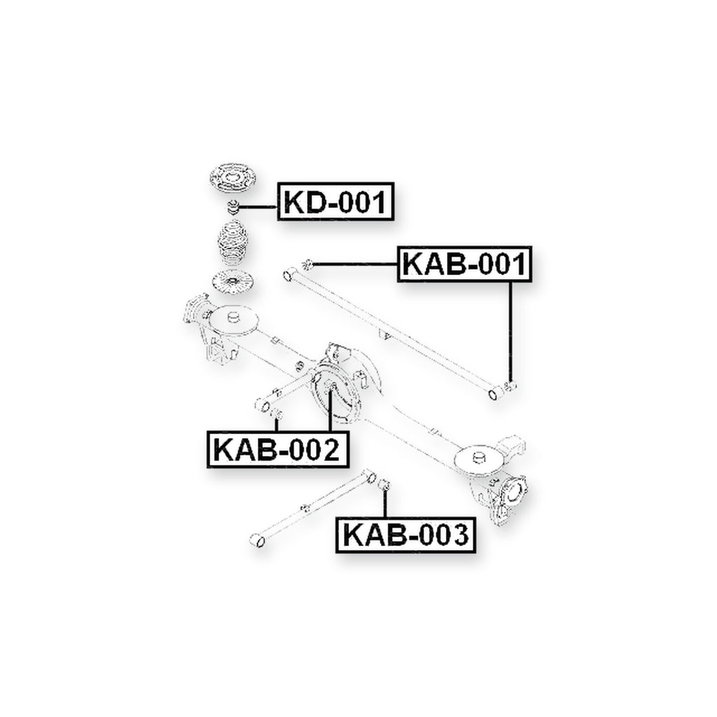 Kia Retona Rear Trailing Rod Bushing