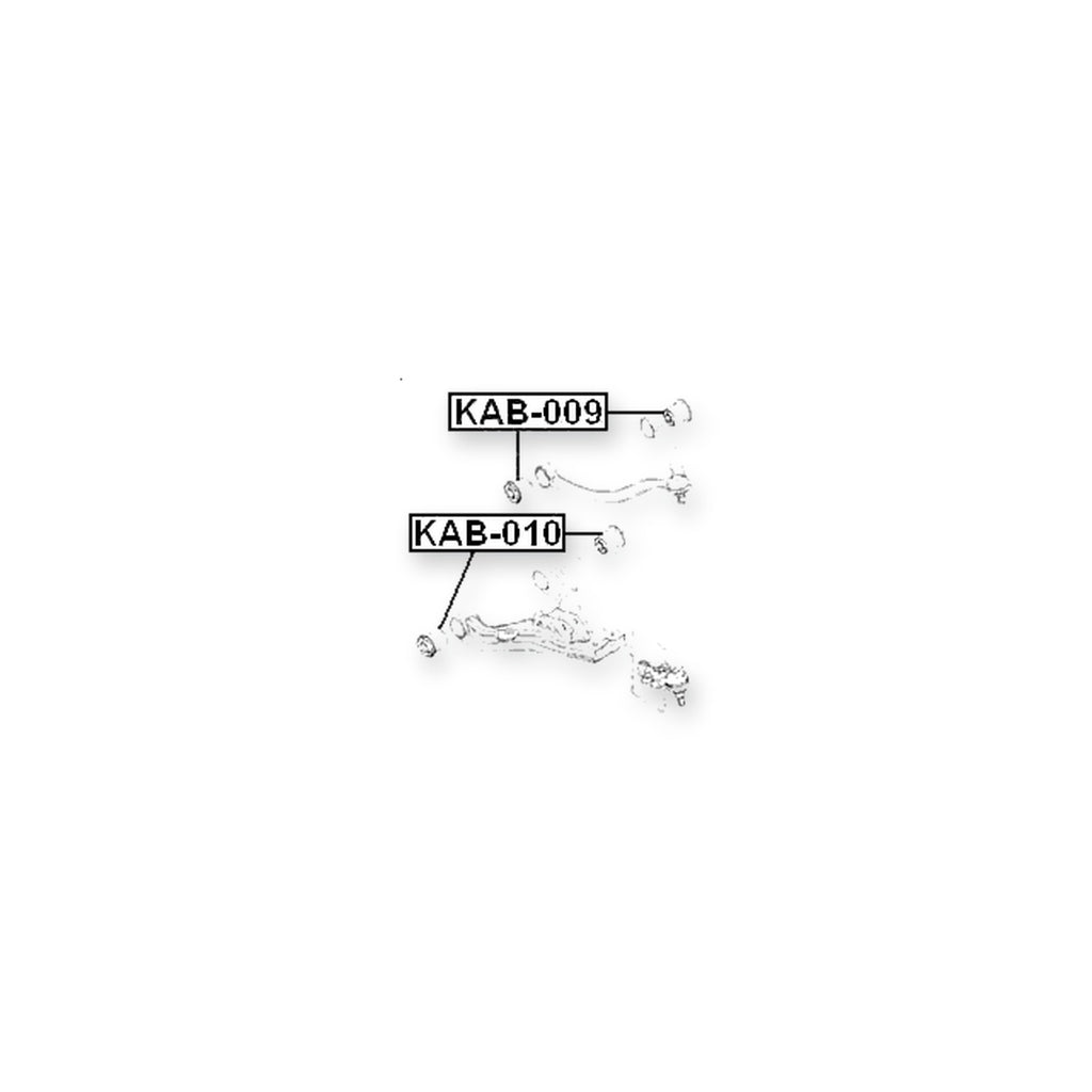 Kia Borrego Front Lower Bushing, Control Arm 2006-on