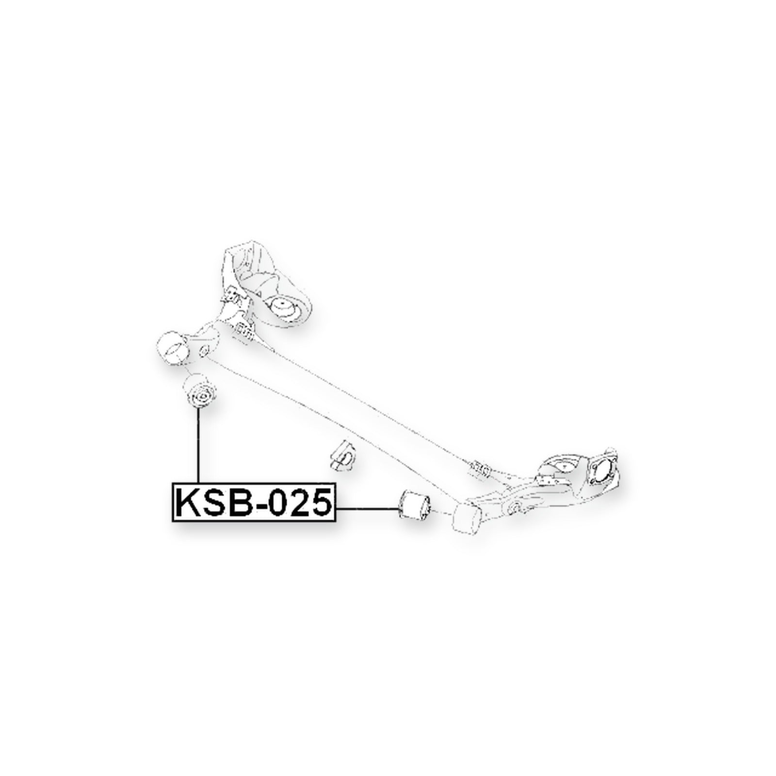 Kia Cerato Rear Crossmember Bushing