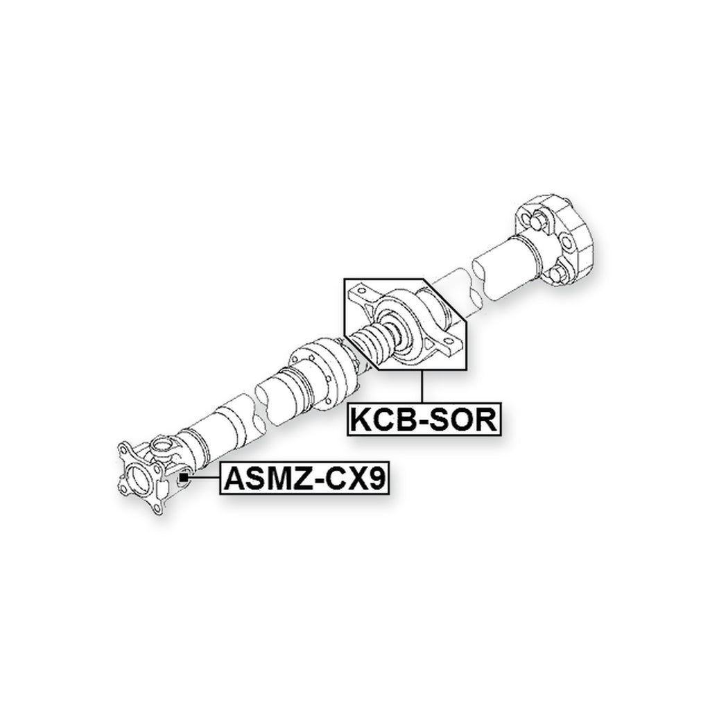 Kia Sorento Drive Shaft Bearing (Repair Kit)