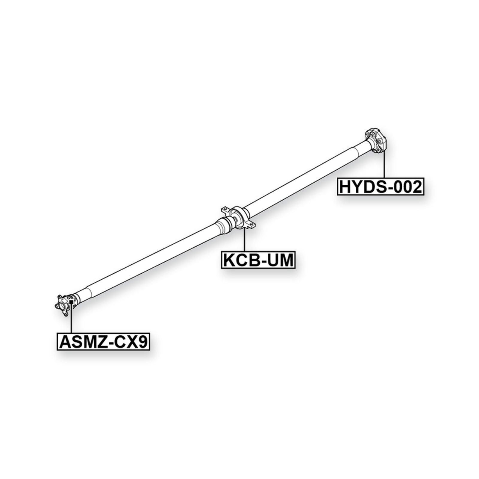 Kia Sorento Drive Shaft Bearing