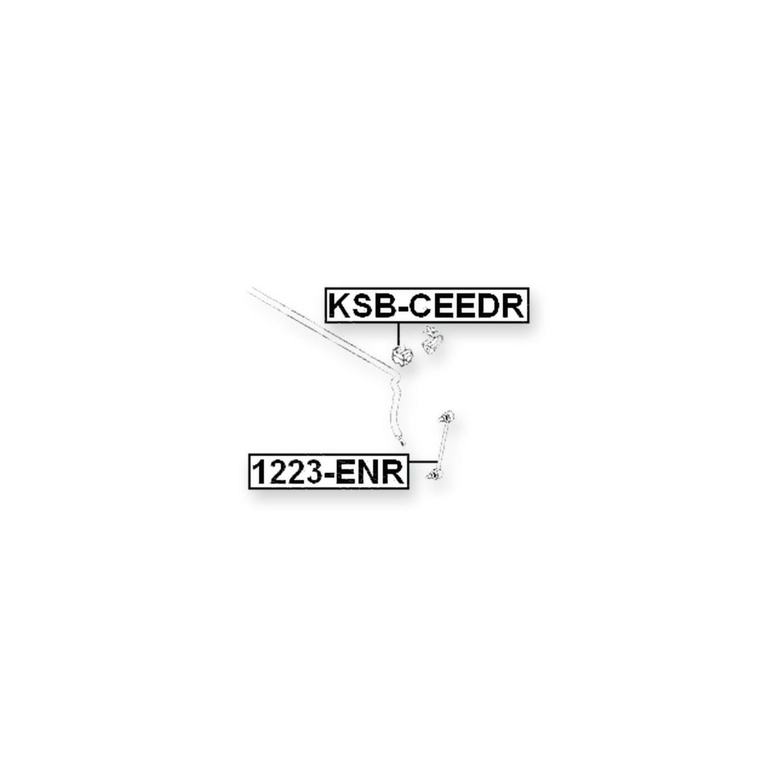 Hyundai Avante Hybrid Rear Stabilizer Bar Bush D15.8