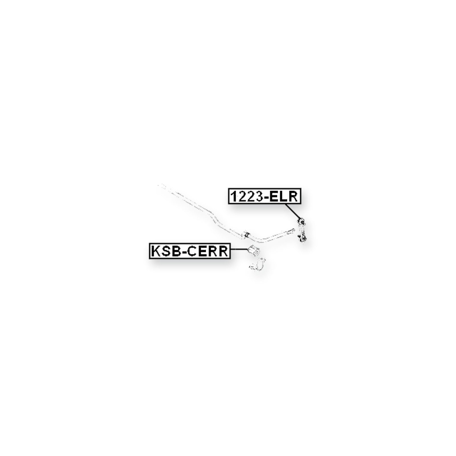 Kia Cerato Rear Stabilizer Bar Bush D11.8 2006-on