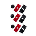TFI Racing Aunger Louvre Fitting Kit Rear Louvre Mounting Clips set of 3 (LAT3)