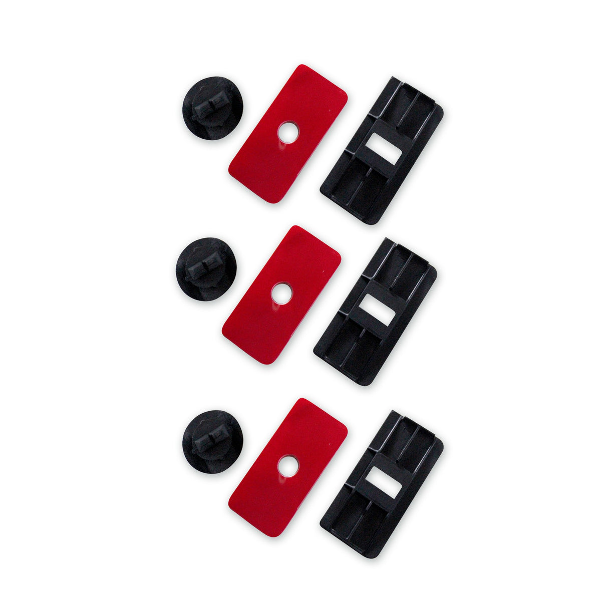 TFI Racing Aunger Louvre Fitting Kit Rear Louvre Mounting Clips set of 3 (LAT3)