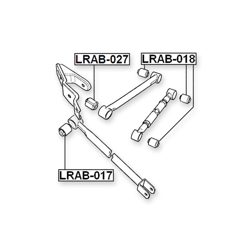 Land Rover Freelander Rear Lower Arm Bushing