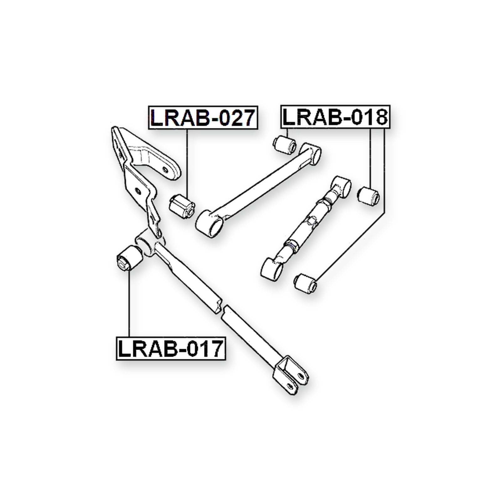 Land Rover Freelander Front Arm Bushing