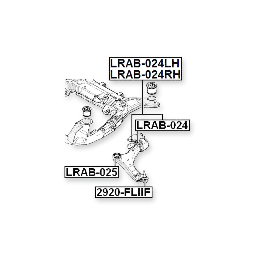 Land Rover Freelander 2/LAND Rove Front Lower Arm Bushing