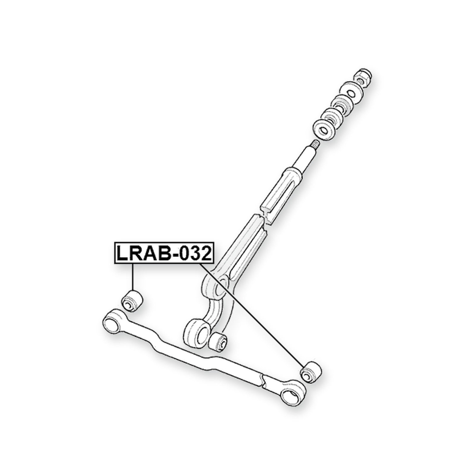Land Rover Defender Front Lower Arm Bushing