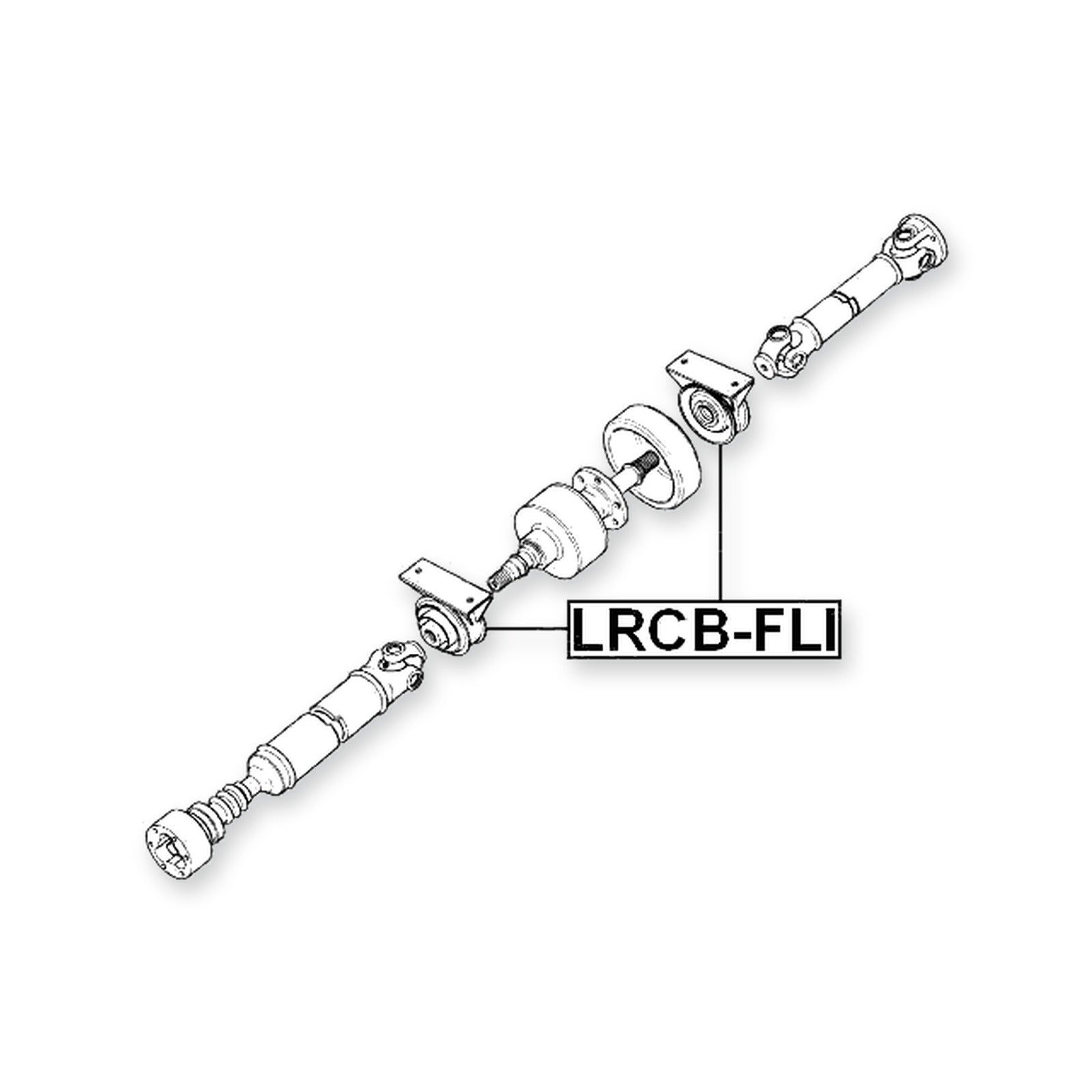 Land Rover Freelander Drive Shaft Bearing
