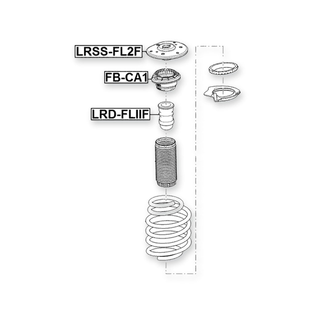 Land Rover Freelander 2/LAND Rove Front Shock Absorber Jounce Bumper