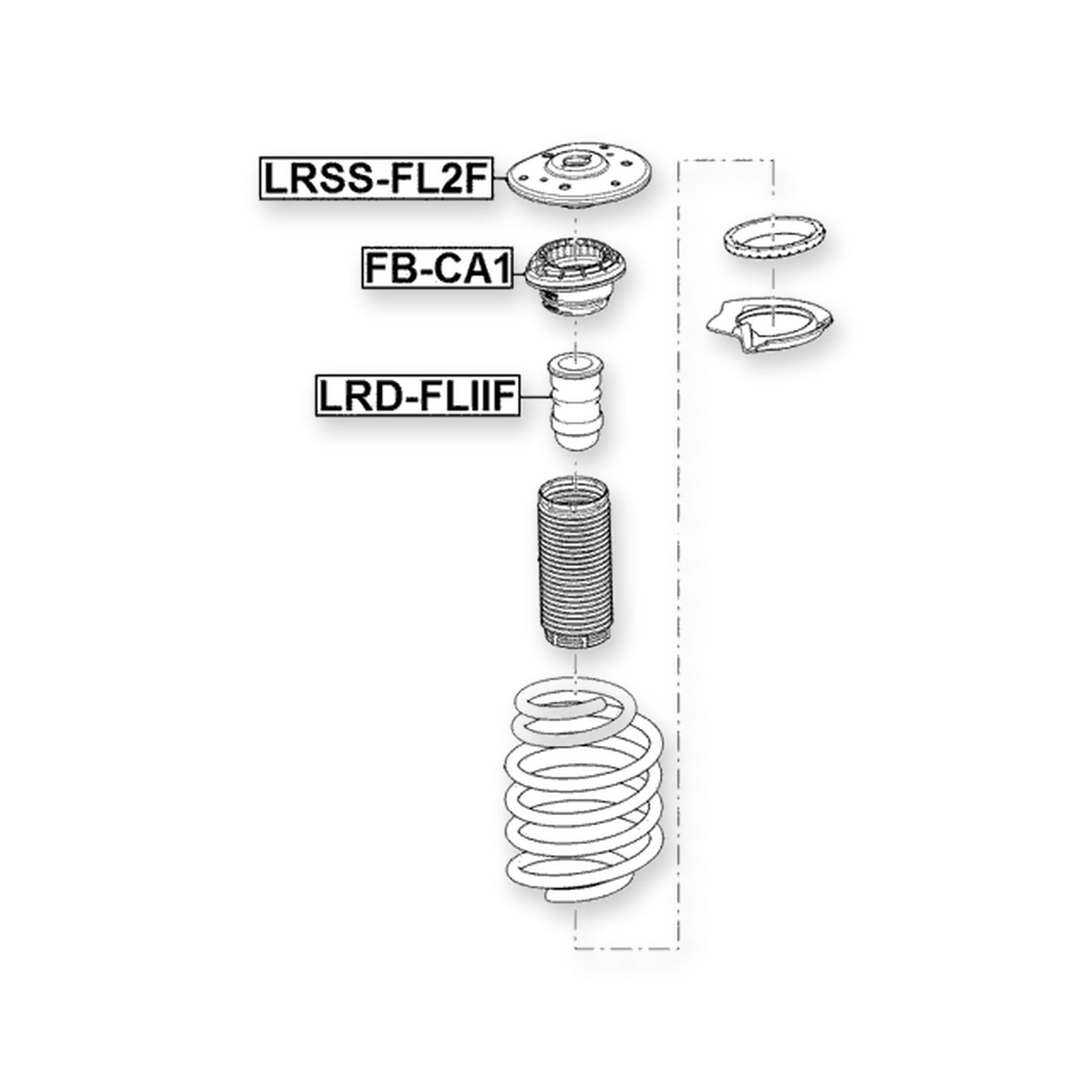 Land Rover Freelander 2/LAND Rove Front Shock Absorber Jounce Bumper