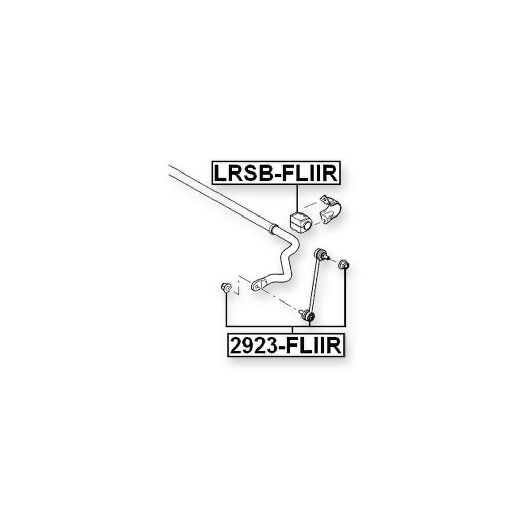 Land Rover Freelander 2/LAND Rove Rear Stabilizer Bar Bush D20.5