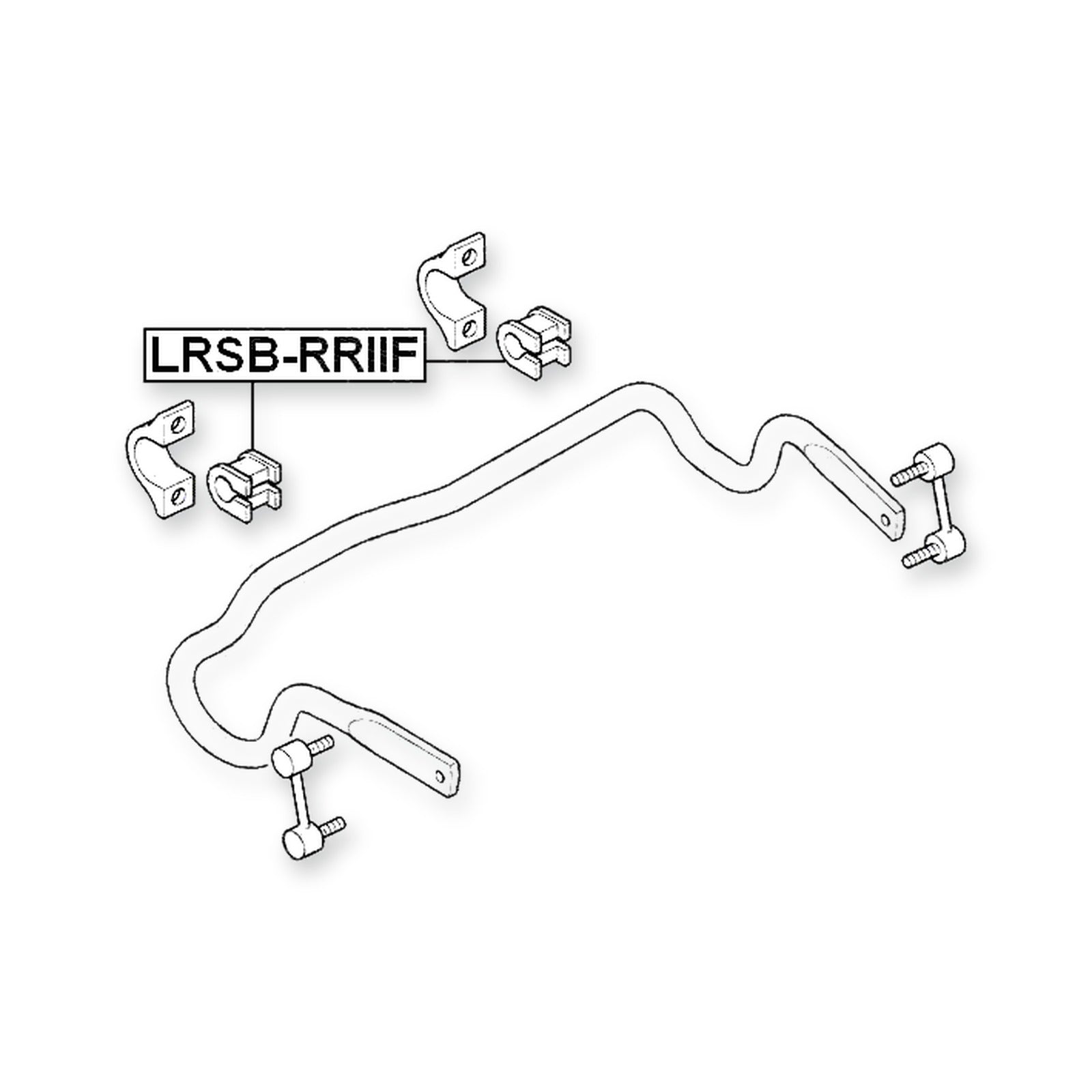 Land Rover Range Rover Front Stabilizer Bar Bush