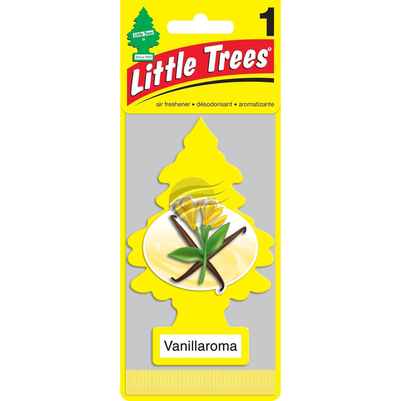 Little Trees Vanilla 1 PKT Vanillroma Air Freshener
